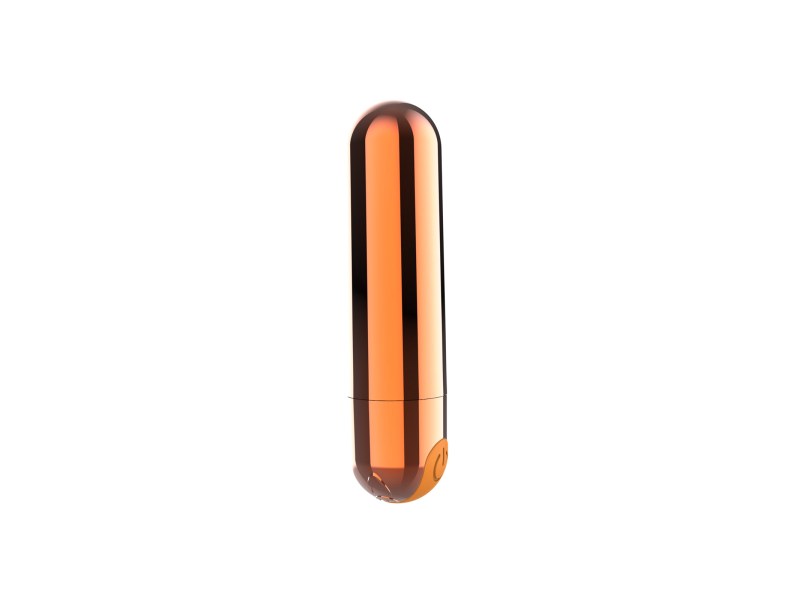 Miniwibrator Power Bullet USB 10 funkcji złoty błyszczący - 4
