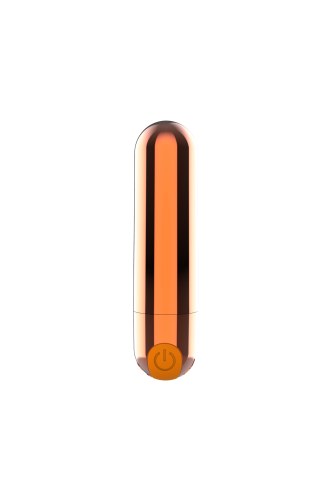 Miniwibrator Power Bullet USB 10 funkcji złoty błyszczący