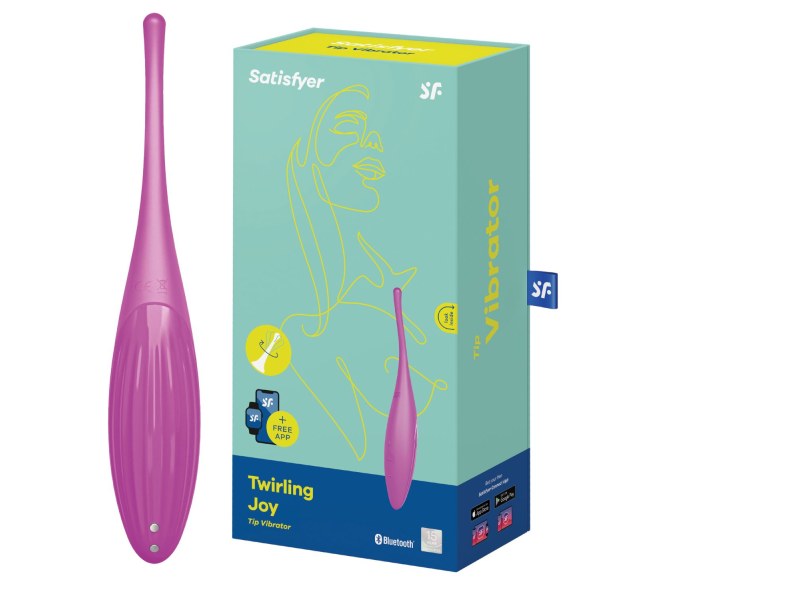 Stymulator łechtaczki Satisfyer Twirling masażer fioletowy - 4