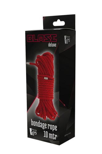 Czerwona lina do krępowania Bondage Rope - 10m - image 2