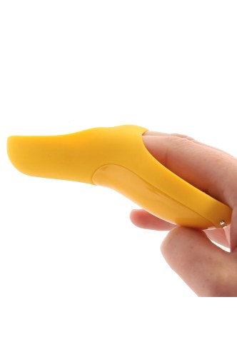 Wibrator masażer na palec Satisfyer Teaser Finger żółty - image 2
