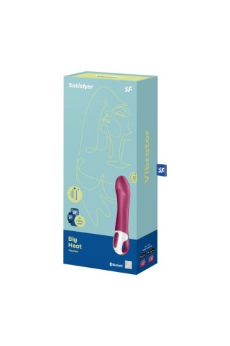 Wibrator podgrzewany punkt g Satisfyer Big Heat