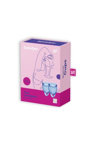 Kubeczki menstruacyjne satisfyer feel confident x2