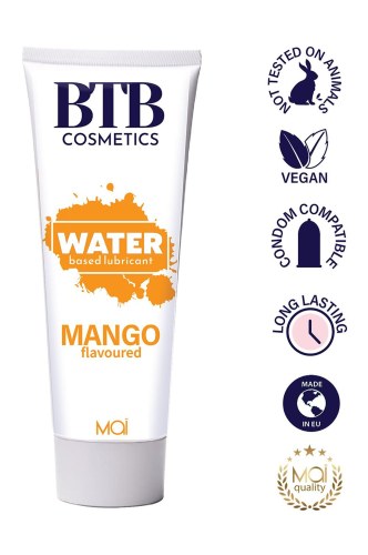 BTB Smakowy lubrykant na bazie wody sweet mango 100 ml - image 2