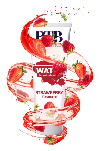 Smakowy żel na bazie wody lubrykant truskawka 100ml