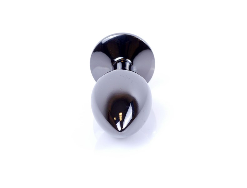 Sex plug korek analny stalowy z kryształem 2,7cm - 4