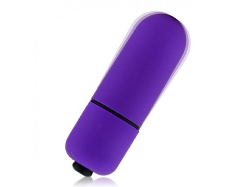 Mały kompaktowy wibrator poręczny kolor fioletowy