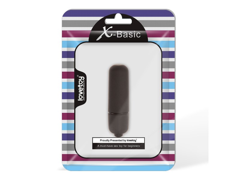 Mały kompaktowy wibrator poręczny kolor fioletowy - 2