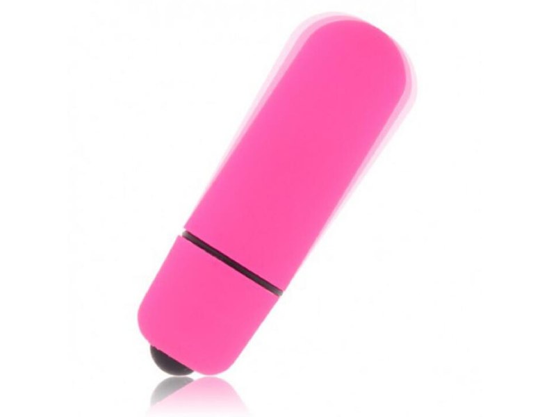 Mały kompaktowy wibrator poręczny kolor różowy
