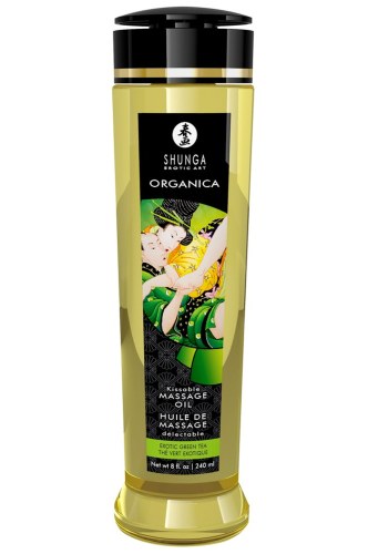 Luksusowy erotyczny olejek do masażu 240ml zielona herbata - image 2