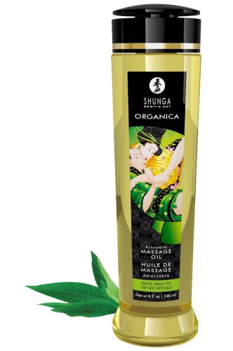 Luksusowy erotyczny olejek do masażu 240ml zielona herbata