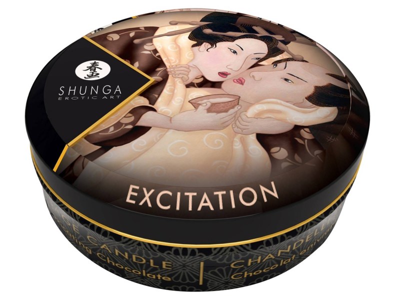 Zapachowa świeca do masażu erotycznego 30ml czekolada - 2