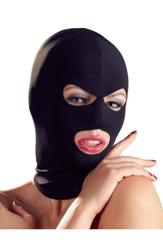 Maska na głowę otwory na ust oczy bdsm bondage sex - image 2