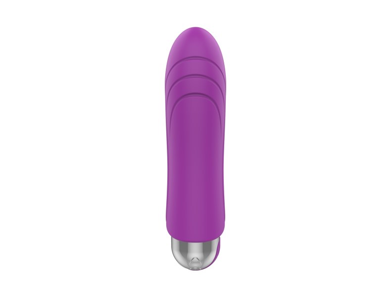 Wibrator na palec Exclusive Bullet USB 10 funkcji fioletowy - 3