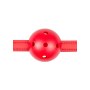 Knebel-Ball Gag With PVC Ball - Red - 3