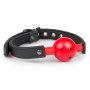 Knebel-Ball Gag With PVC Ball - Red - 7