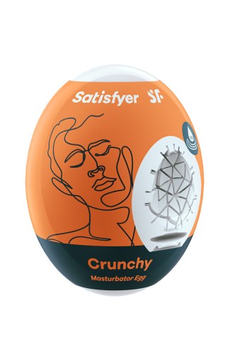 Masturbator żelowe jajeczko Satisfyer Crunchy sex